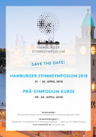 Flyer Hamburger Stimmsymposium 2018