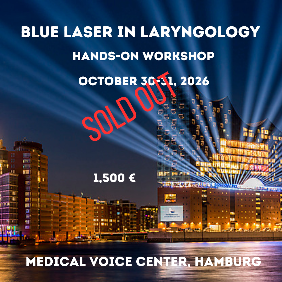 BLUE LASER IN PHONOSURGERY | HANDS-ON WORKSHOP | Oct 2026